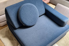 Load image into Gallery viewer, Shappy Play Sofa Ultra Plush Navy Blue