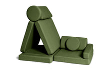 Load image into Gallery viewer, Shappy Play Sofa Ultra Plush Bottle Green