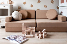 Load image into Gallery viewer, Shappy Play Sofa Ultra Plush Camel