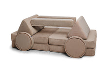 Load image into Gallery viewer, Shappy Play Sofa Corduroy Chocolate