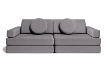 Load image into Gallery viewer, Shappy Play Sofa Ultra Plush Dark Grey