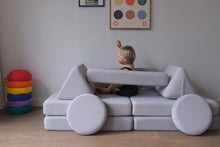 Load image into Gallery viewer, Shappy Play Sofa Ultra Plush Light Grey 