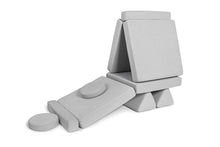 Load image into Gallery viewer, Shappy Play Sofa Ultra Plush Light Grey 