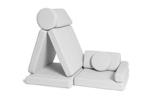 Load image into Gallery viewer, Shappy Play Sofa Ultra Plush Light Grey 