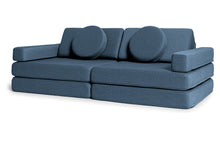 Load image into Gallery viewer, Shappy Play Sofa Ultra Plush Navy Blue