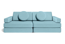 Load image into Gallery viewer, Shappy Play Sofa Ultra Plush Sky Blue