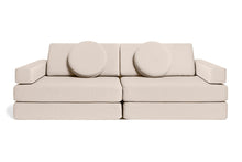 Load image into Gallery viewer, Shappy Play Sofa Ultra Plush Soft Beige