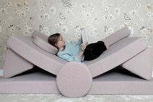 Load image into Gallery viewer, Shappy Play Sofa Ultra Plush Soft Pink