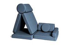 Load image into Gallery viewer, Shappy Play Sofa Ultra Plush Navy Blue