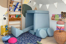 Load image into Gallery viewer, Shappy Play Sofa Ultra Plush Sky Blue