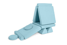 Load image into Gallery viewer, Shappy Play Sofa Ultra Plush Sky Blue