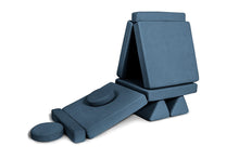 Load image into Gallery viewer, Shappy Play Sofa Ultra Plush Navy Blue