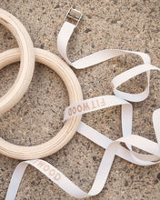 Charger l'image dans la galerie, Straps for gym rings | white