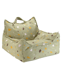 Terrazzo Moss Beanbag Chair