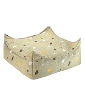 Carica l&#39;immagine nel visualizzatore di Gallery, Terrazzo Moss Square Ottoman
