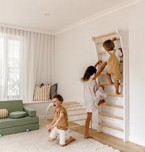 Cargar imagen en el visor de la galería, TAIMI MINI wall bars | white - birch