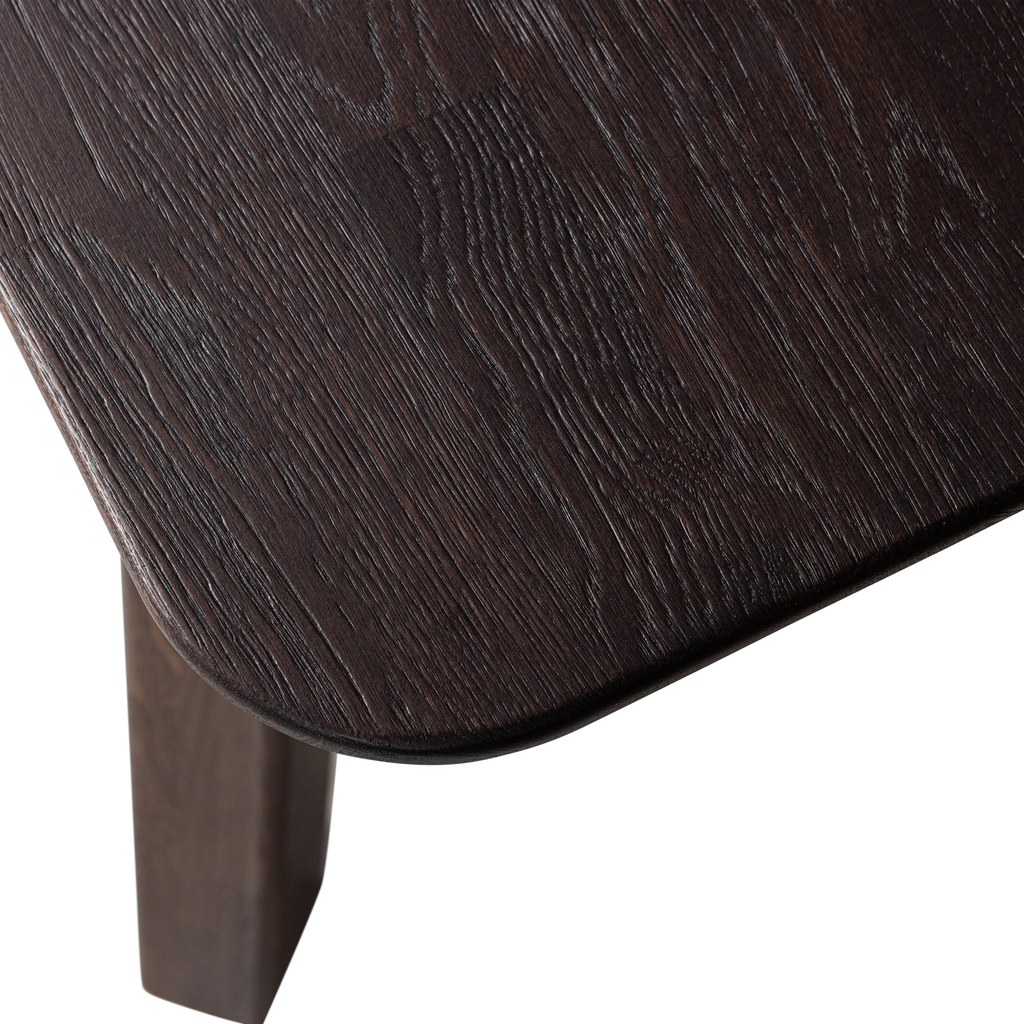 HAARLEM 4-POSITION LEG OAK MYSTIQUE BROWN SET OF 2 [fsc]