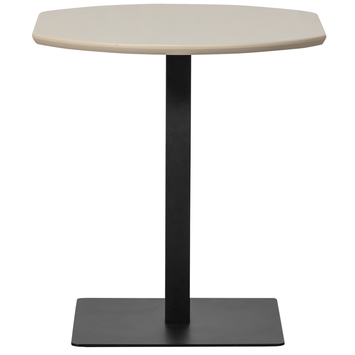 BISTRO SQUARE TUBE LEG METAL LEG MATT BLACK 72x50x50CM