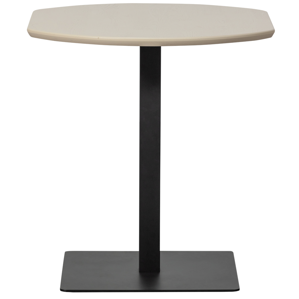 BISTRO SQUARE TUBE LEG METAL LEG MATT BLACK 72x50x50CM