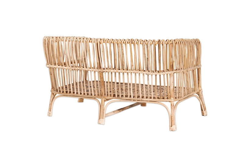 Tanvyk Rattan Pet Bed - Natural - Large