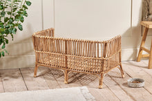 Load image into Gallery viewer, Tanvyk Rattan Pet Bed - Natural - Large