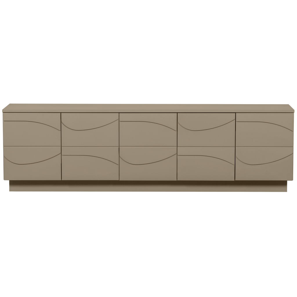 TEO TV UNIT PINE MUD [fsc]