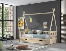 Cargar imagen en el visor de la galería, Tipi Pine Kids Bed