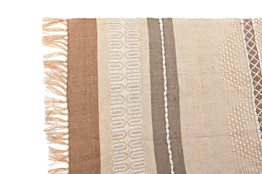 CARPET COTTON 117X198X0 1200 GSM BROWN