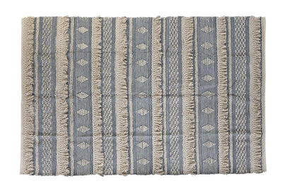 CARPET COTTON 230X160X2 1600 GR BLUE