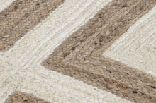 Load image into Gallery viewer, CARPET JUTE COTTON NATURAL