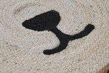 Load image into Gallery viewer, CARPET JUTE COTTON 100X100X1 1000 LION BROWN