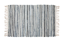 Load image into Gallery viewer, CARPET COTTON 80X50X0,5 CHINDI BLUE