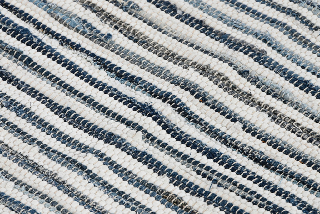 CARPET COTTON 80X50X0,5 CHINDI BLUE