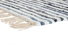 Load image into Gallery viewer, CARPET COTTON 80X50X0,5 CHINDI BLUE