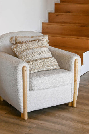 CUSHION COTTON JUTE 45X45 878 GR.
