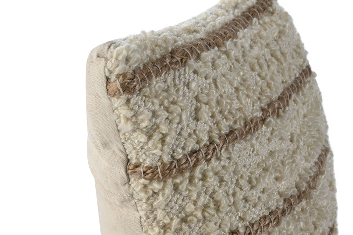 CUSHION COTTON JUTE 45X45 978 GR.