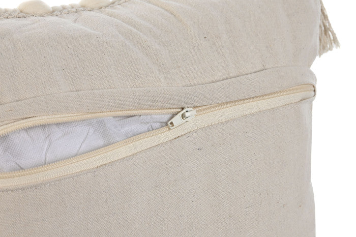 CUSHION COTTON JUTE 45X45 922 GR