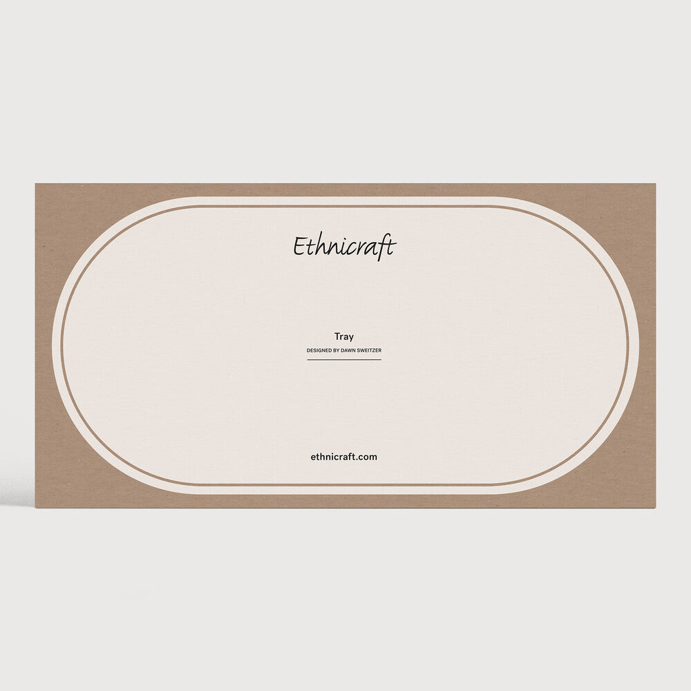 Wabi Sabi glass tray