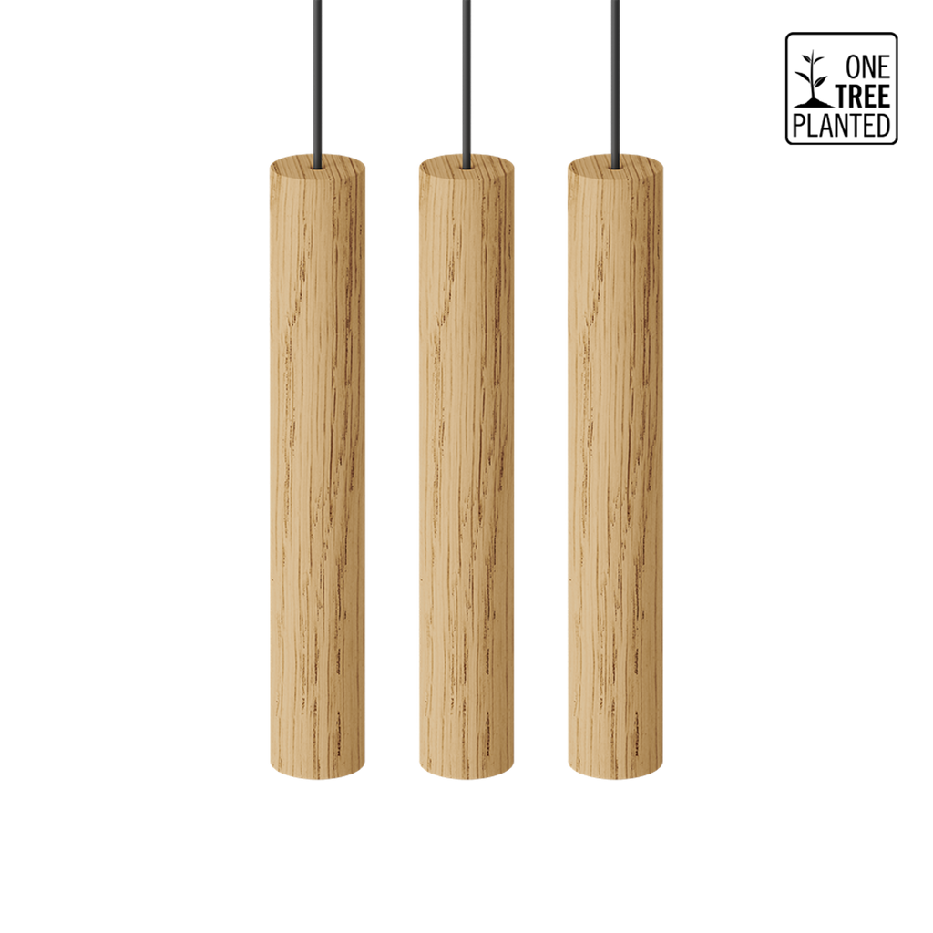 Chimes Cluster 3 Oak - packshot