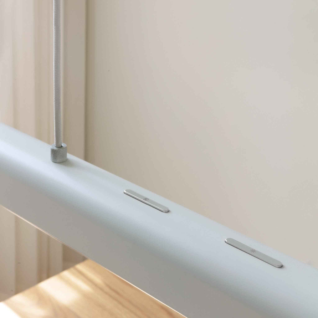 Hazel Branch 100cm White Steel - lifestyle