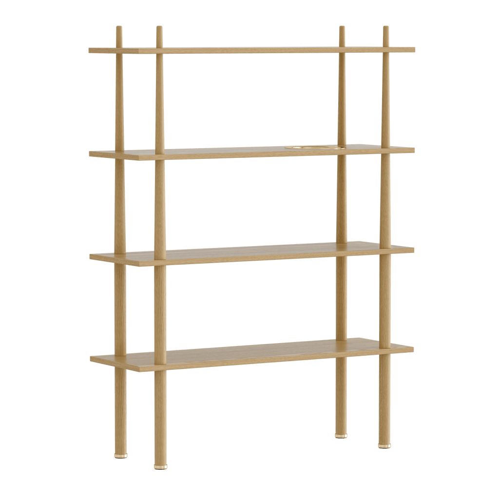 Stories shelving - Oak - packshot
