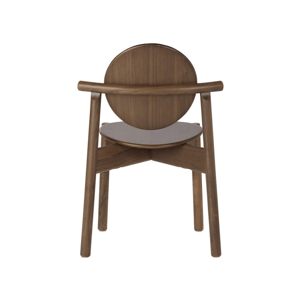 Heiko walnut chair - packshot 3