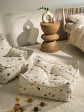 Carica l&#39;immagine nel visualizzatore di Gallery, Terrazzo Marble Square Ottoman