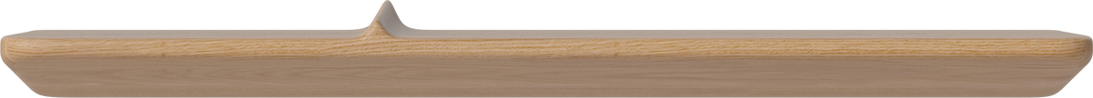 Wave Shelf 70 x 22 cm  Oiled oak, Solid