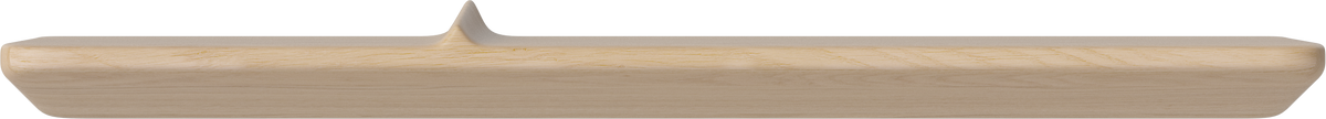 Wave Shelf 70 x 22 cm  Oiled oak, Solid