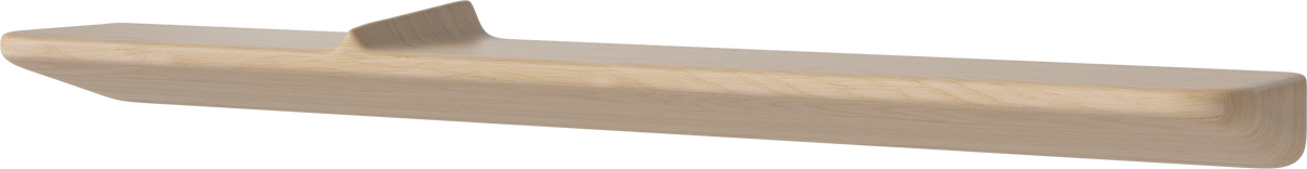 Wave Shelf 70 x 22 cm  Oiled oak, Solid
