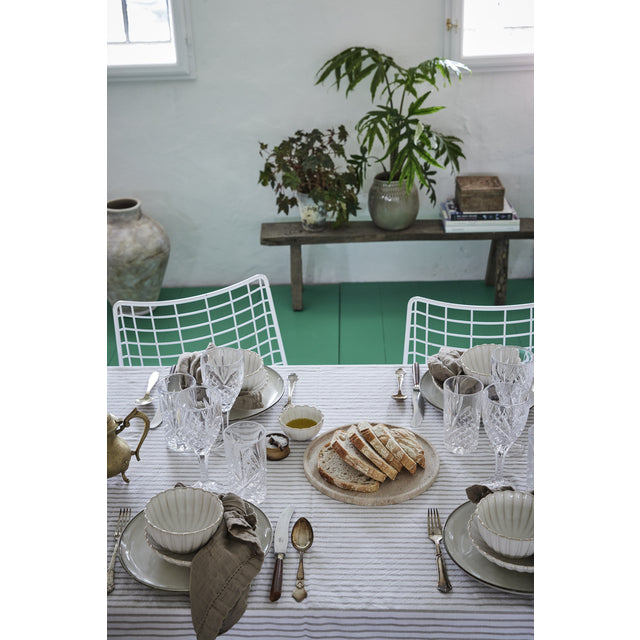 Ellia tray 25X25X2 cm. Linen