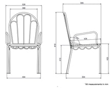 Load image into Gallery viewer, THE AL FRESCO DINING CHAIR - ANTIQUE WHITE
