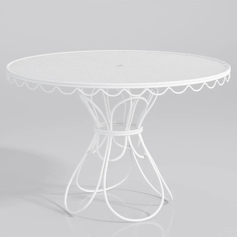 THE AL FRESCO DINING TABLE - ANTIQUE WHITE