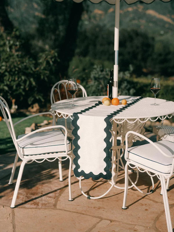 THE AL FRESCO DINING TABLE - ANTIQUE WHITE